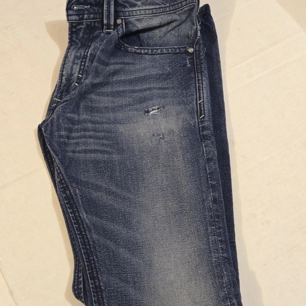 Diesel Men's Size 30x32 Thavar Jeans Distressed Slim Skinny Denim Stretch